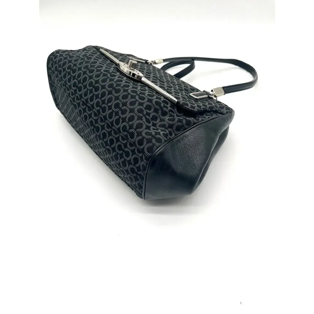 COACH Signature Turnlock Shoulder Bag, Structured Rare Opening